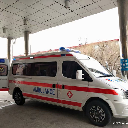 砚山救护车出租服务案例2